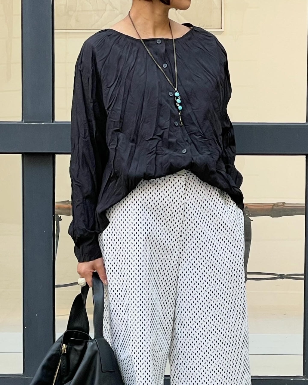 Chemisier/Blouse effet froissé légère
