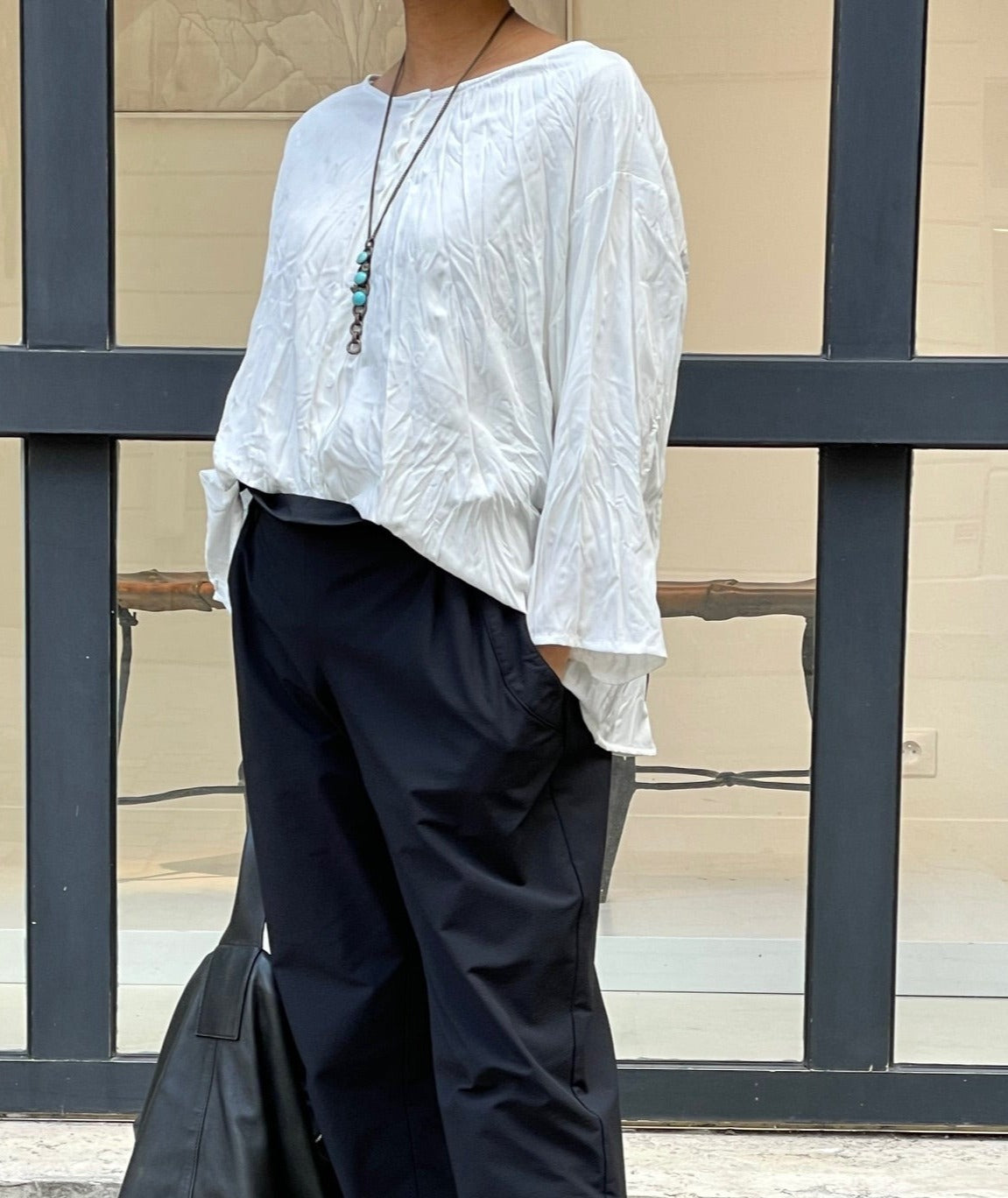 Chemisier/Blouse effet froissé légère