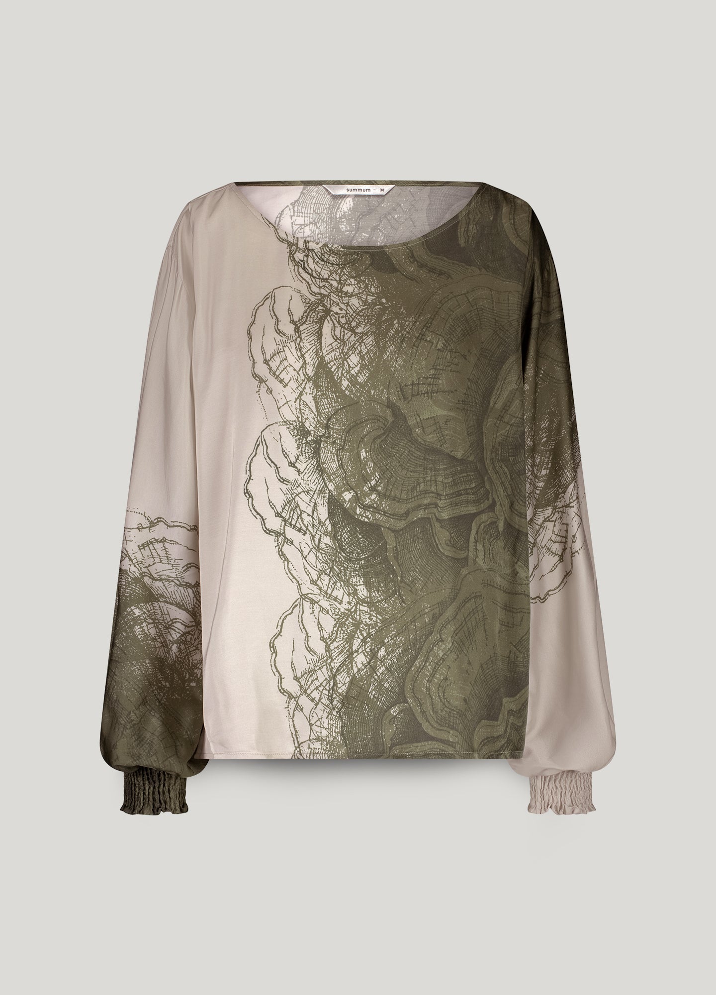 Haut à encolure bateau