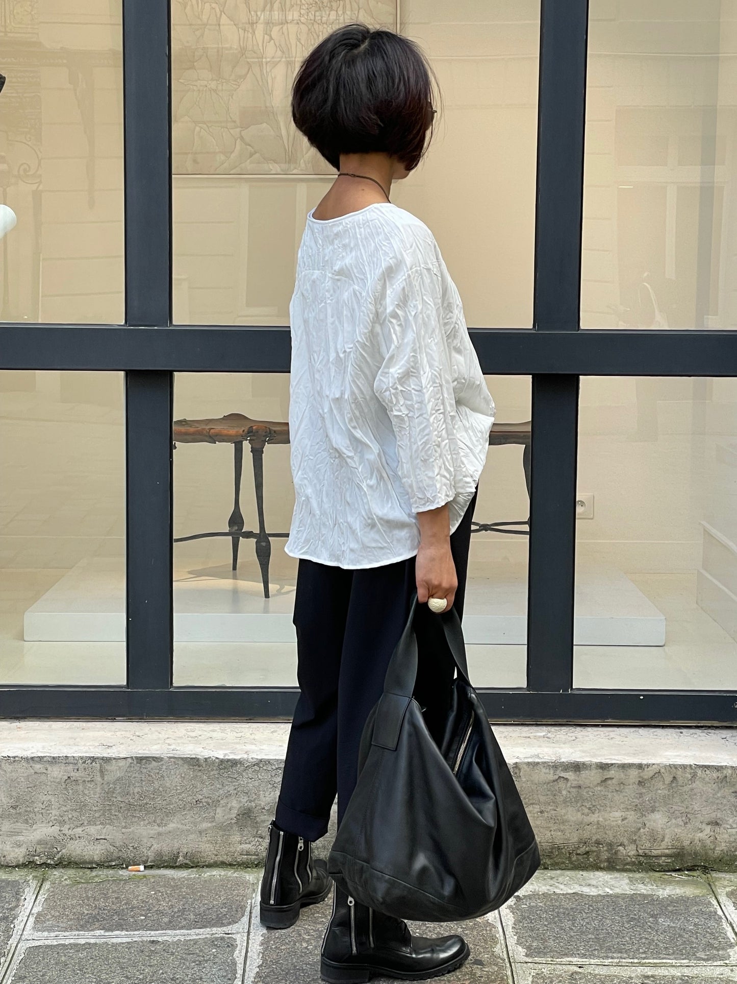 Chemisier/Blouse effet froissé légère