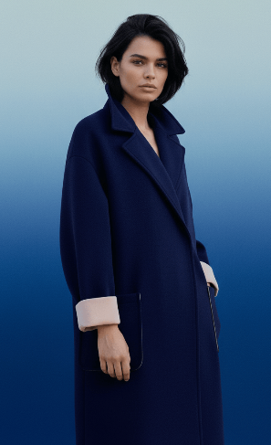 Manteau Bleu Nuit