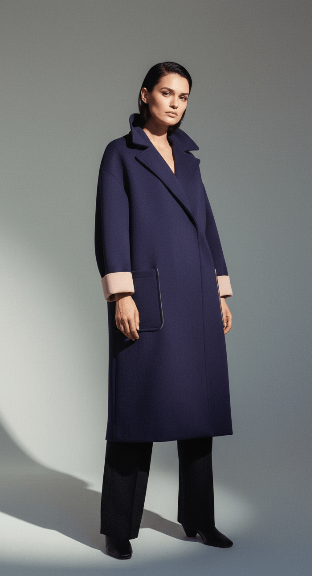 Manteau Bleu Nuit