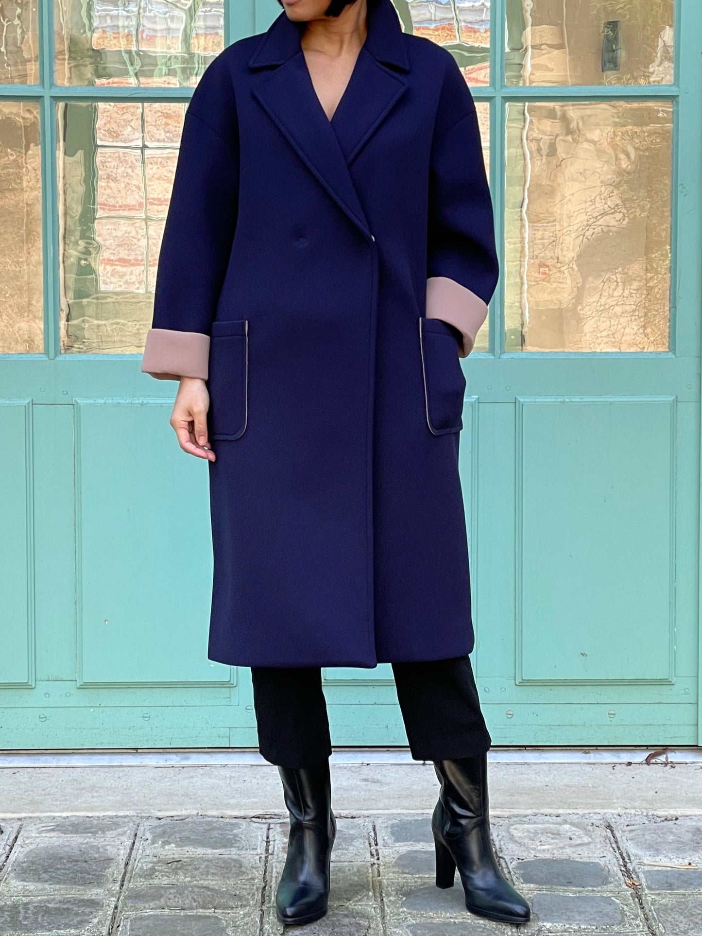 Manteau Bleu Nuit
