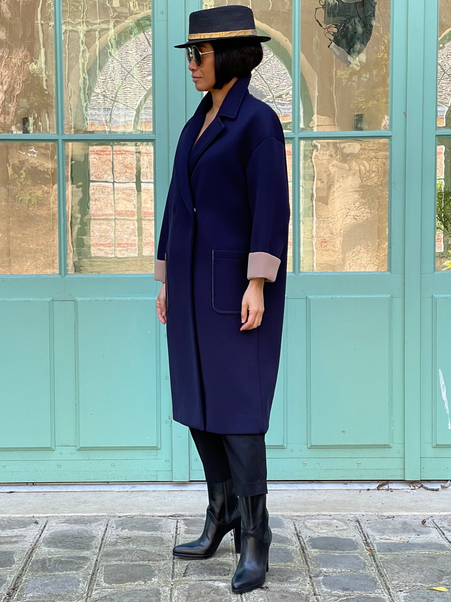 Manteau Bleu Nuit