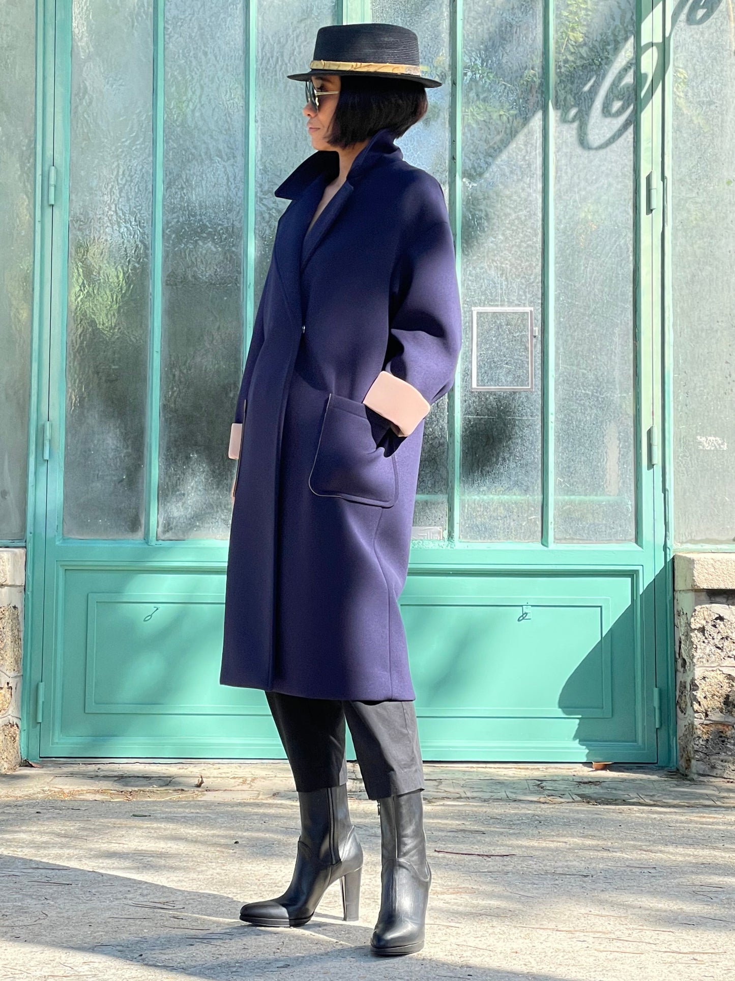 Manteau Bleu Nuit