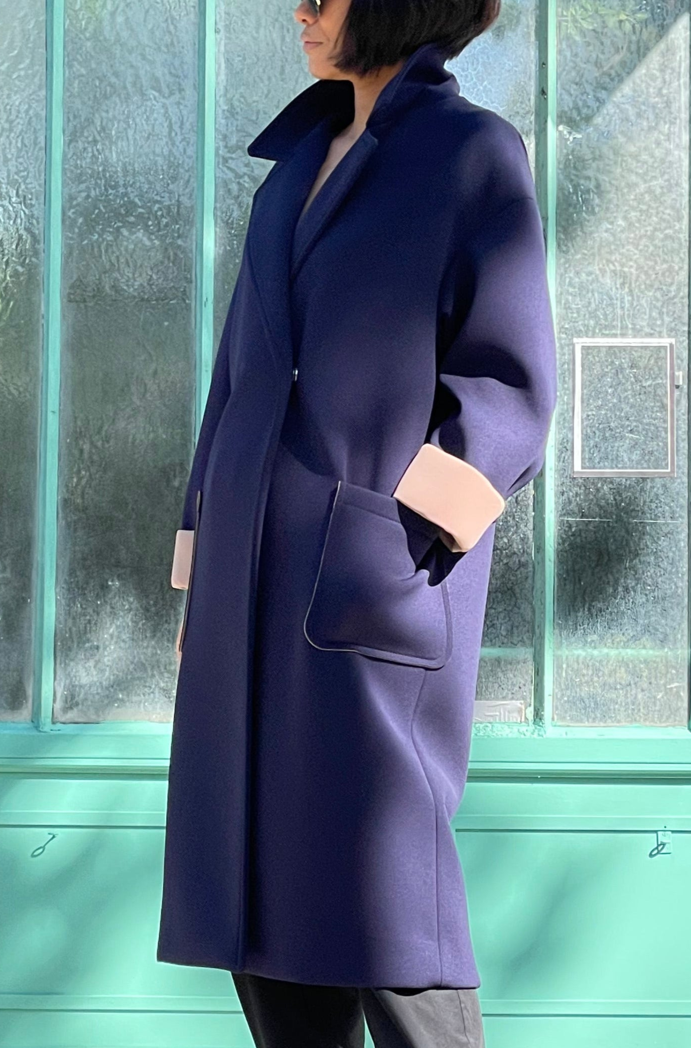 Manteau Bleu Nuit