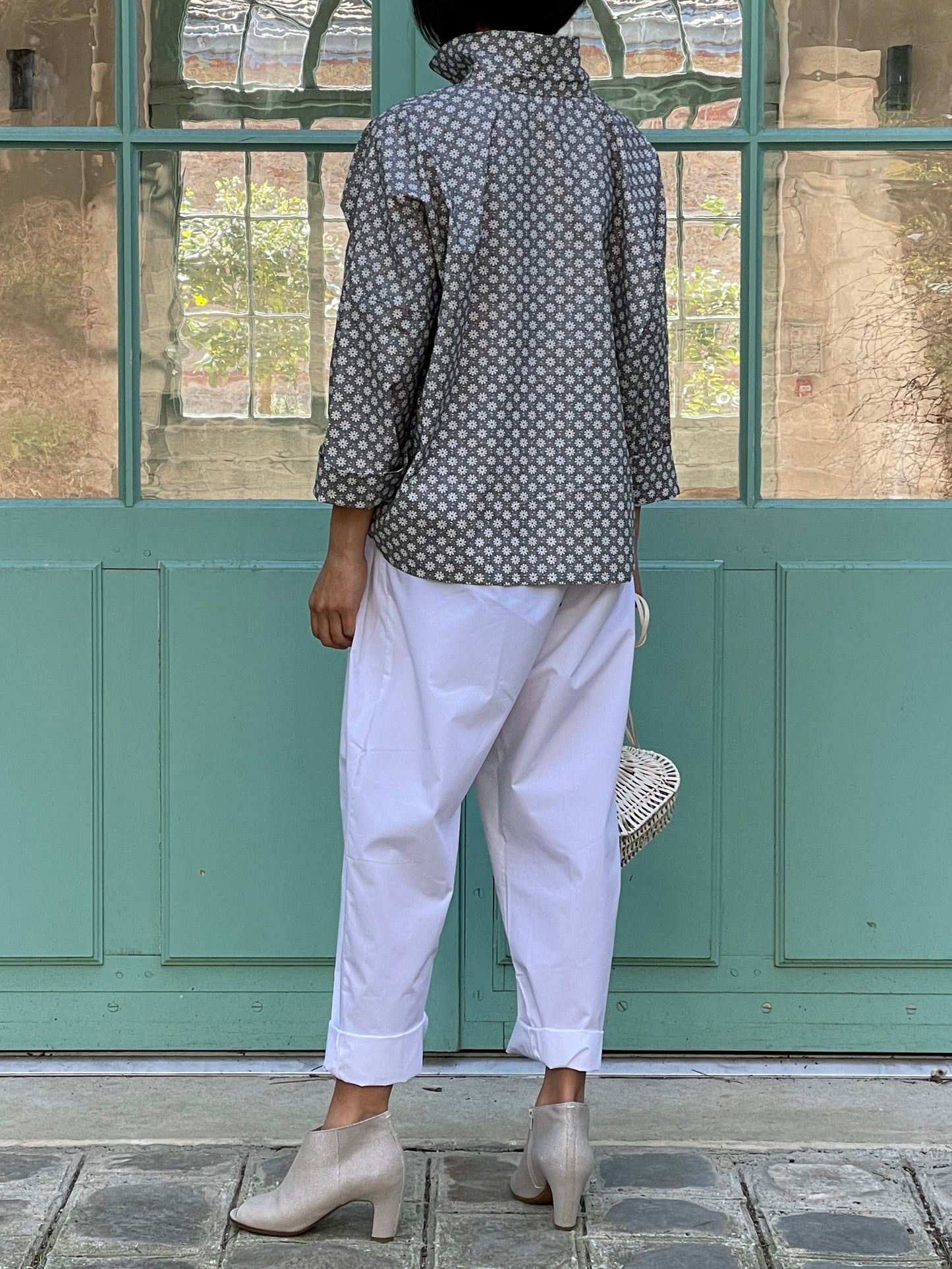 Chemise en popeline de coton