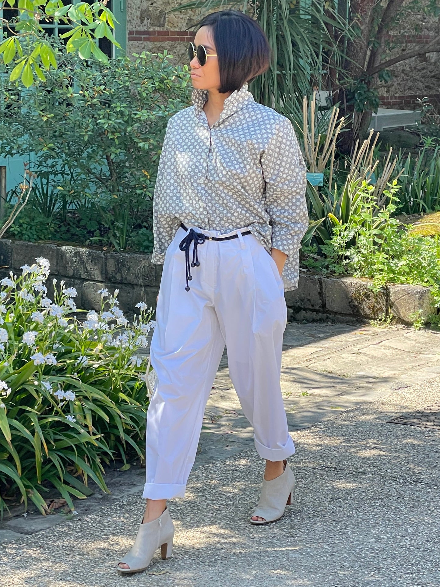 Chemise en popeline de coton
