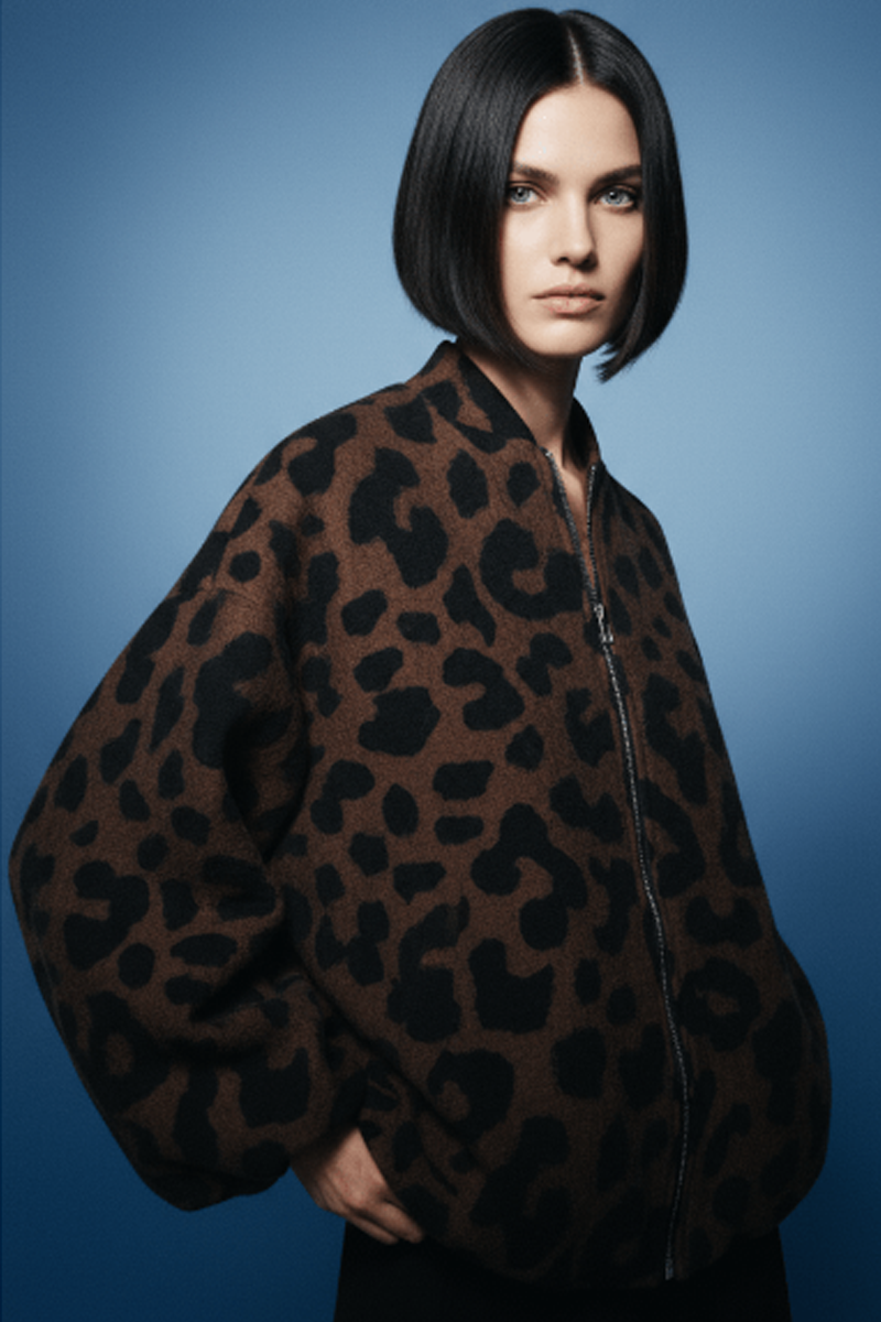 Blouson Bomber Léopard
