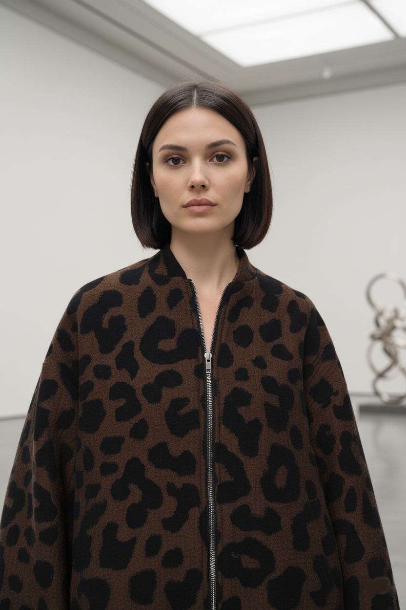 Blouson Bomber Léopard