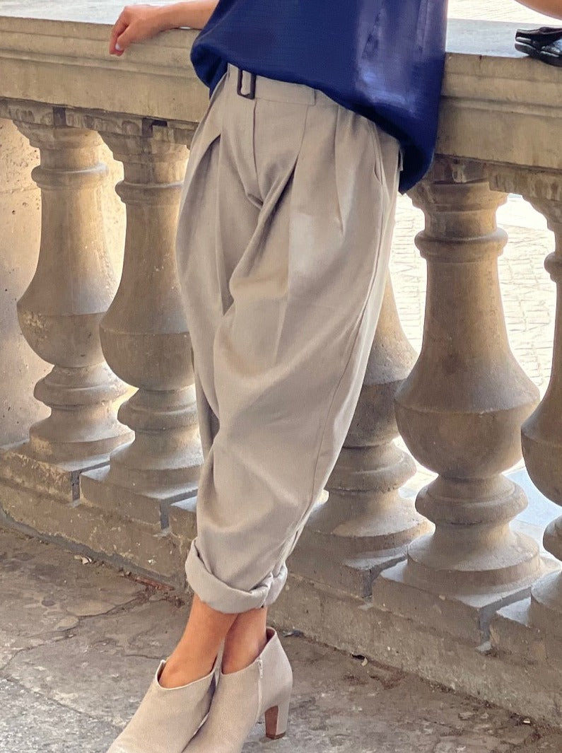 Pantalon à pinces