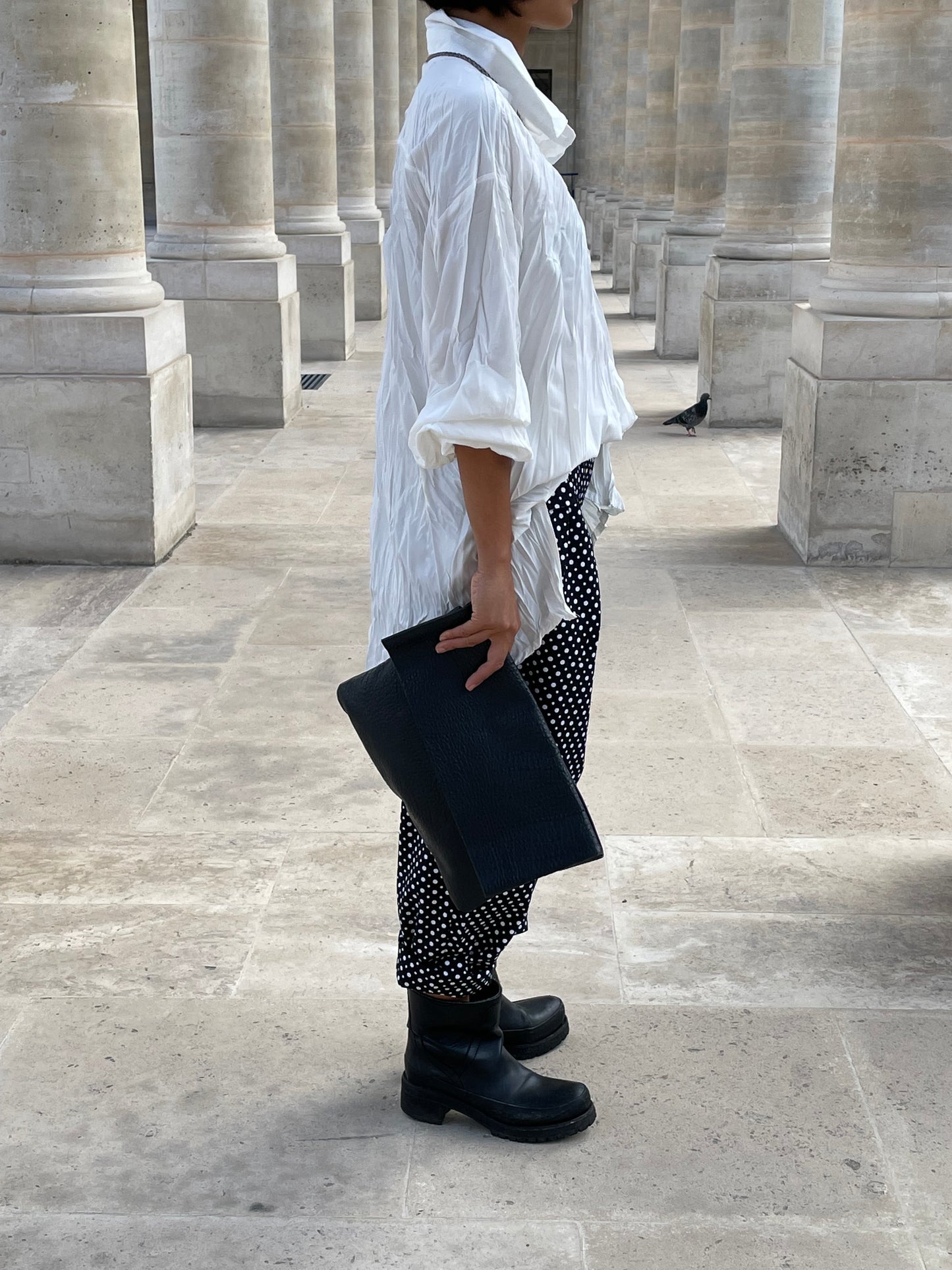 Chemise effet froissé légère - 4 saisons