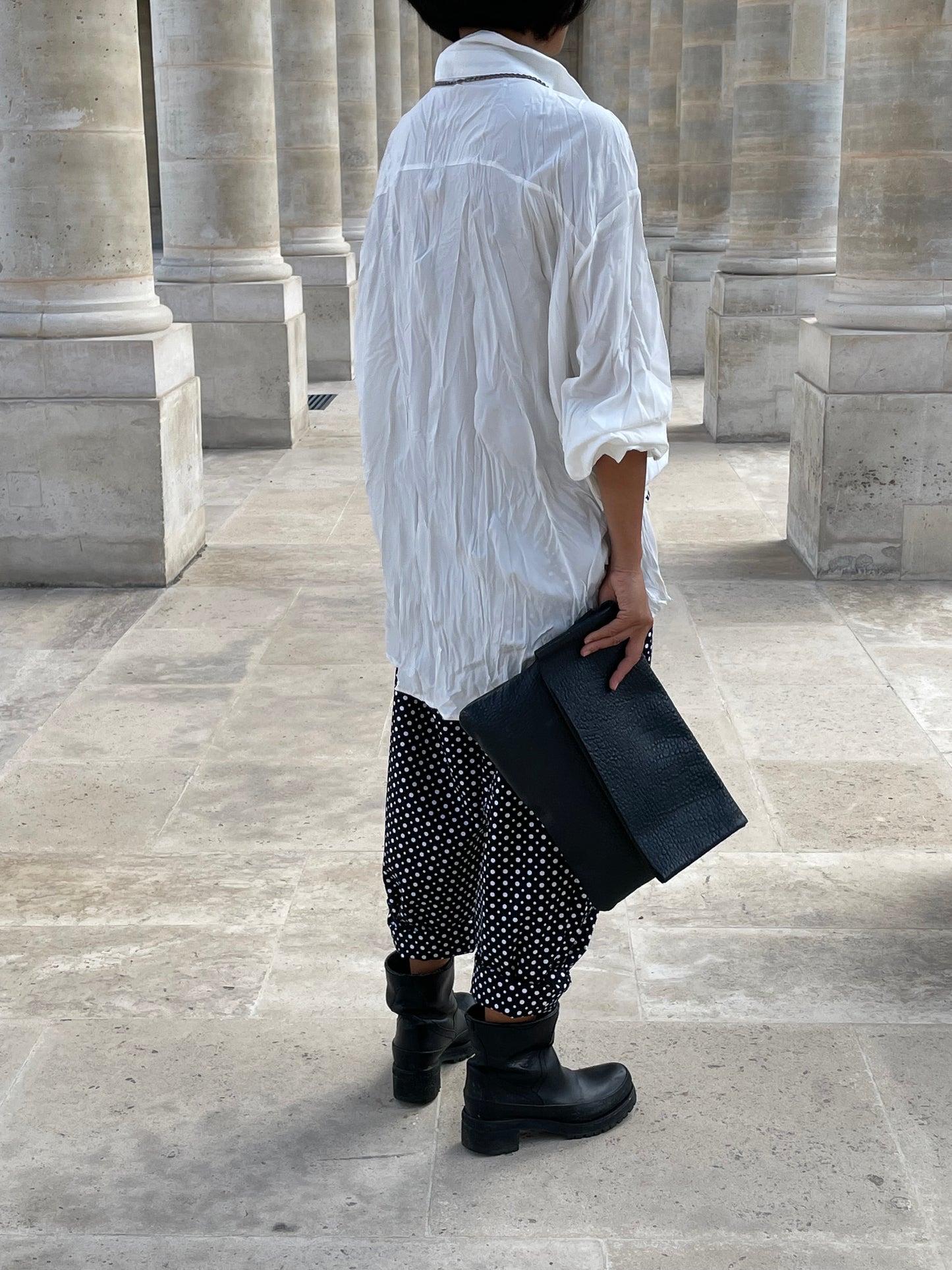 Chemise effet froissé légère - 4 saisons