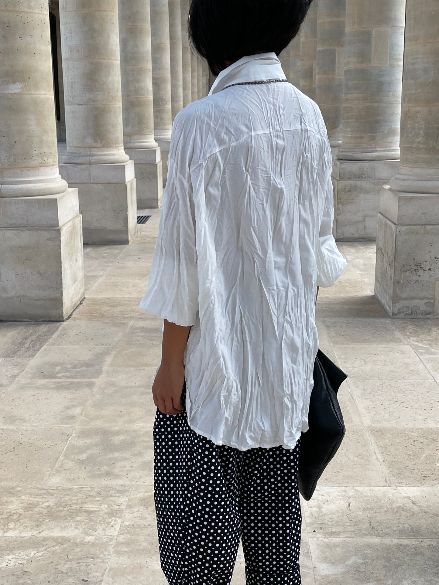 Chemise effet froissé légère - 4 saisons
