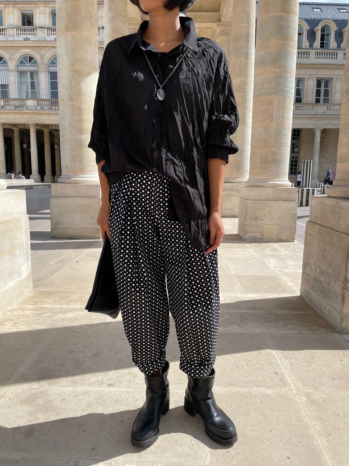 Chemise effet froissé légère - 4 saisons