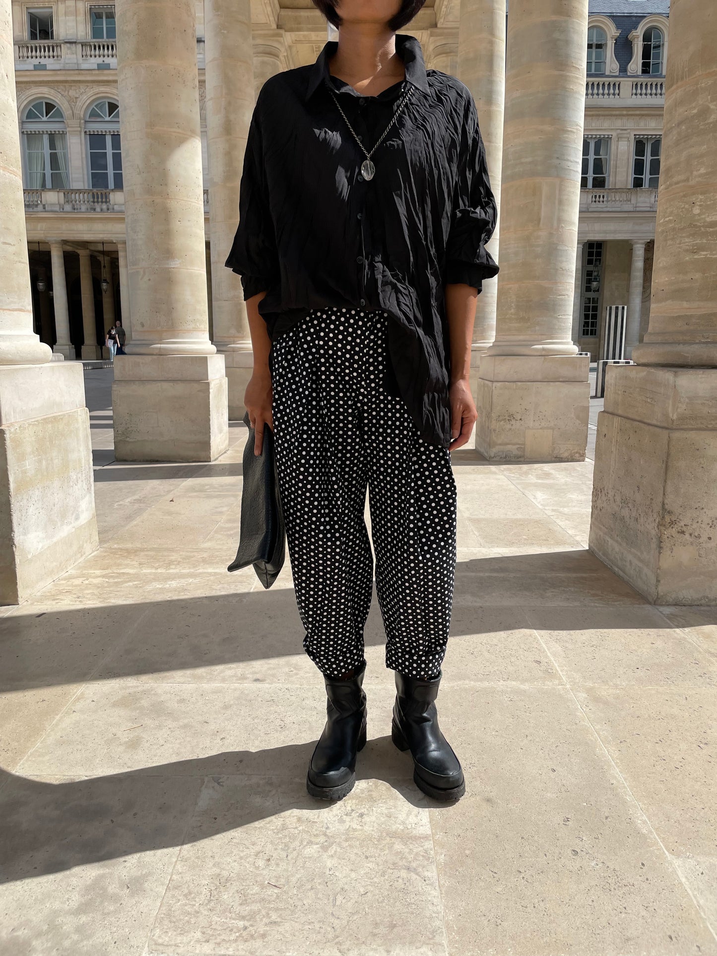 Chemise effet froissé légère - 4 saisons