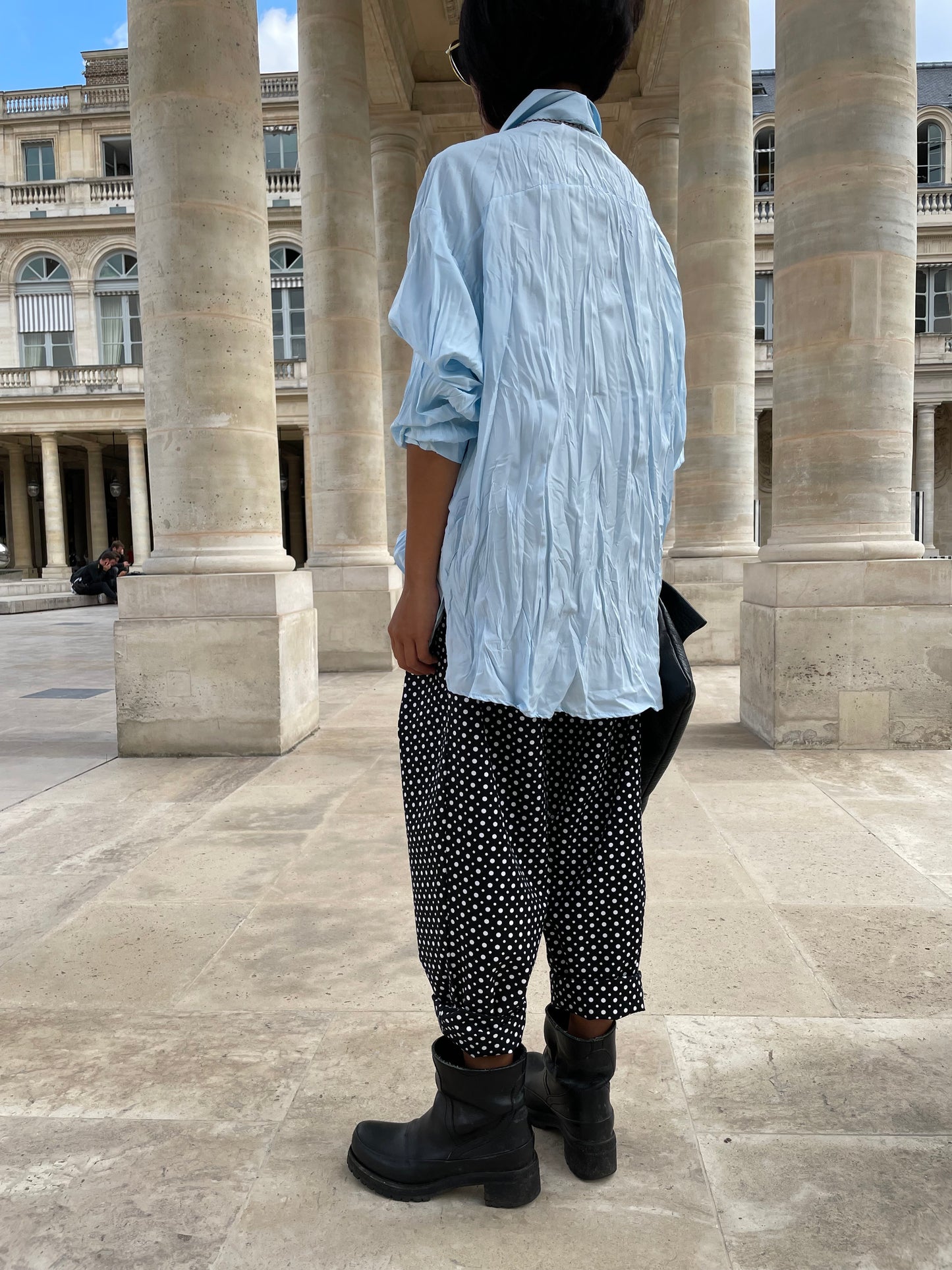 Chemise effet froissé légère - 4 saisons
