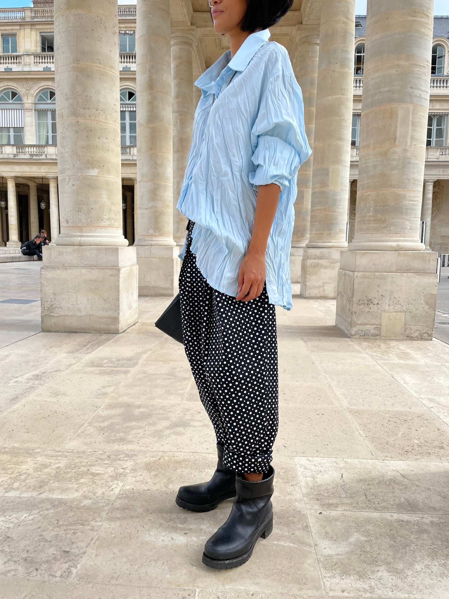 Chemise effet froissé légère - 4 saisons