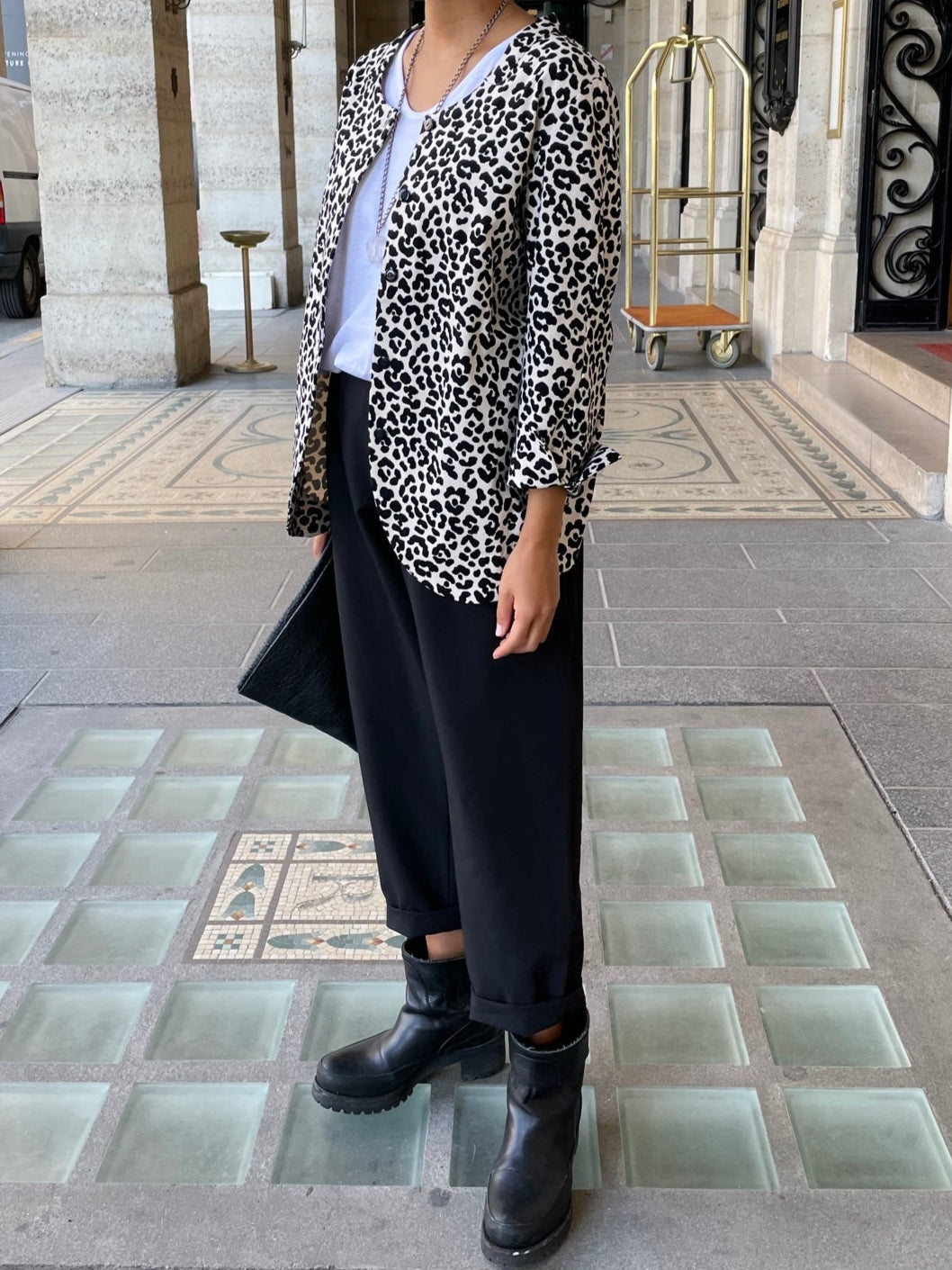 Blazer lĂ©opard đ