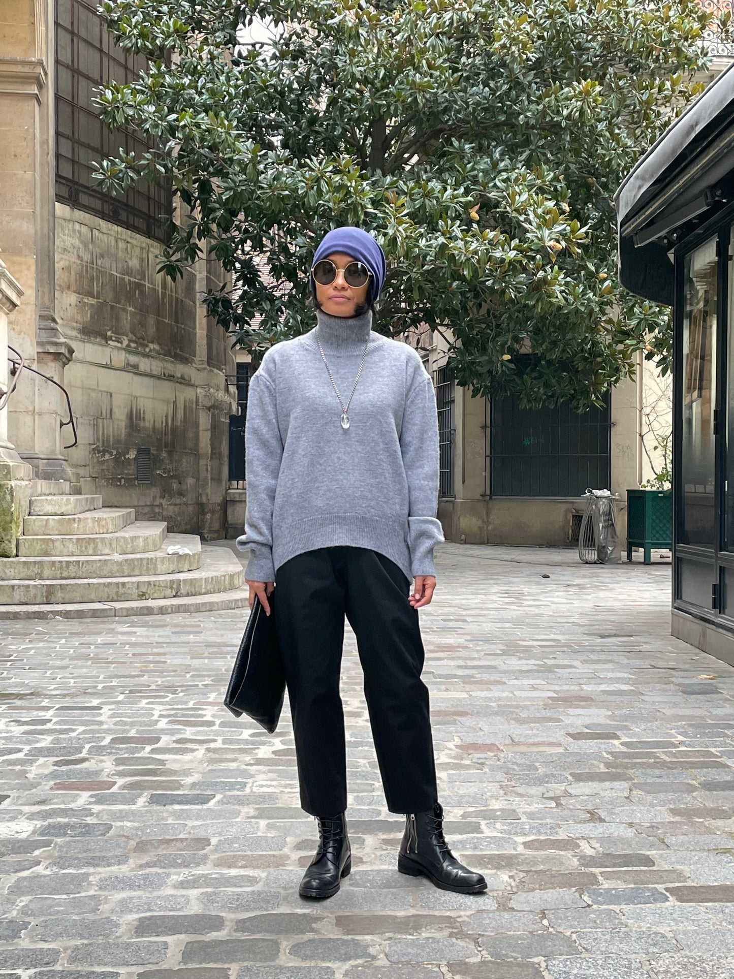 Pull douillet col roulé - laine 100% 🐑