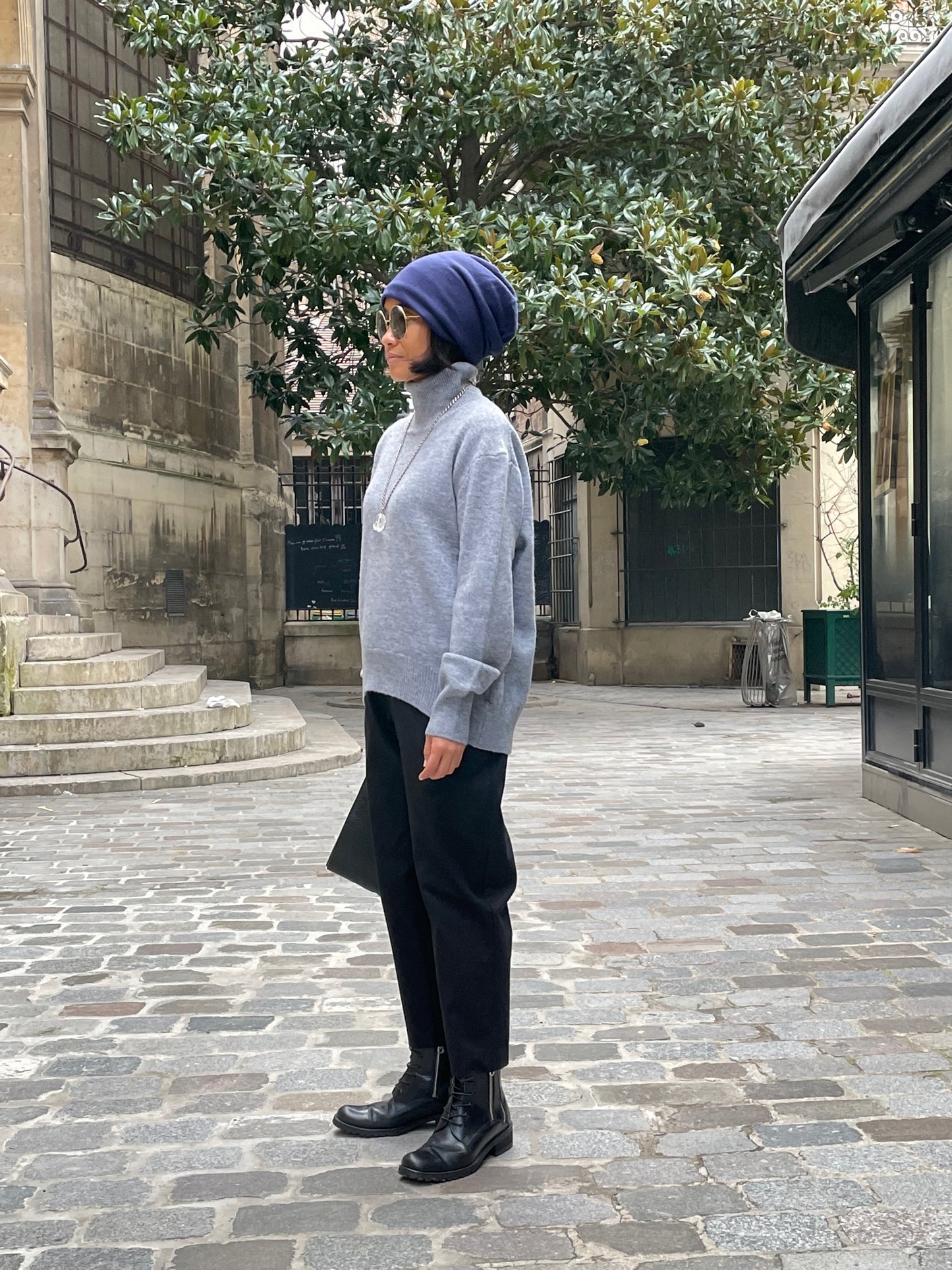 Pull douillet col roulé - laine 100% 🐑