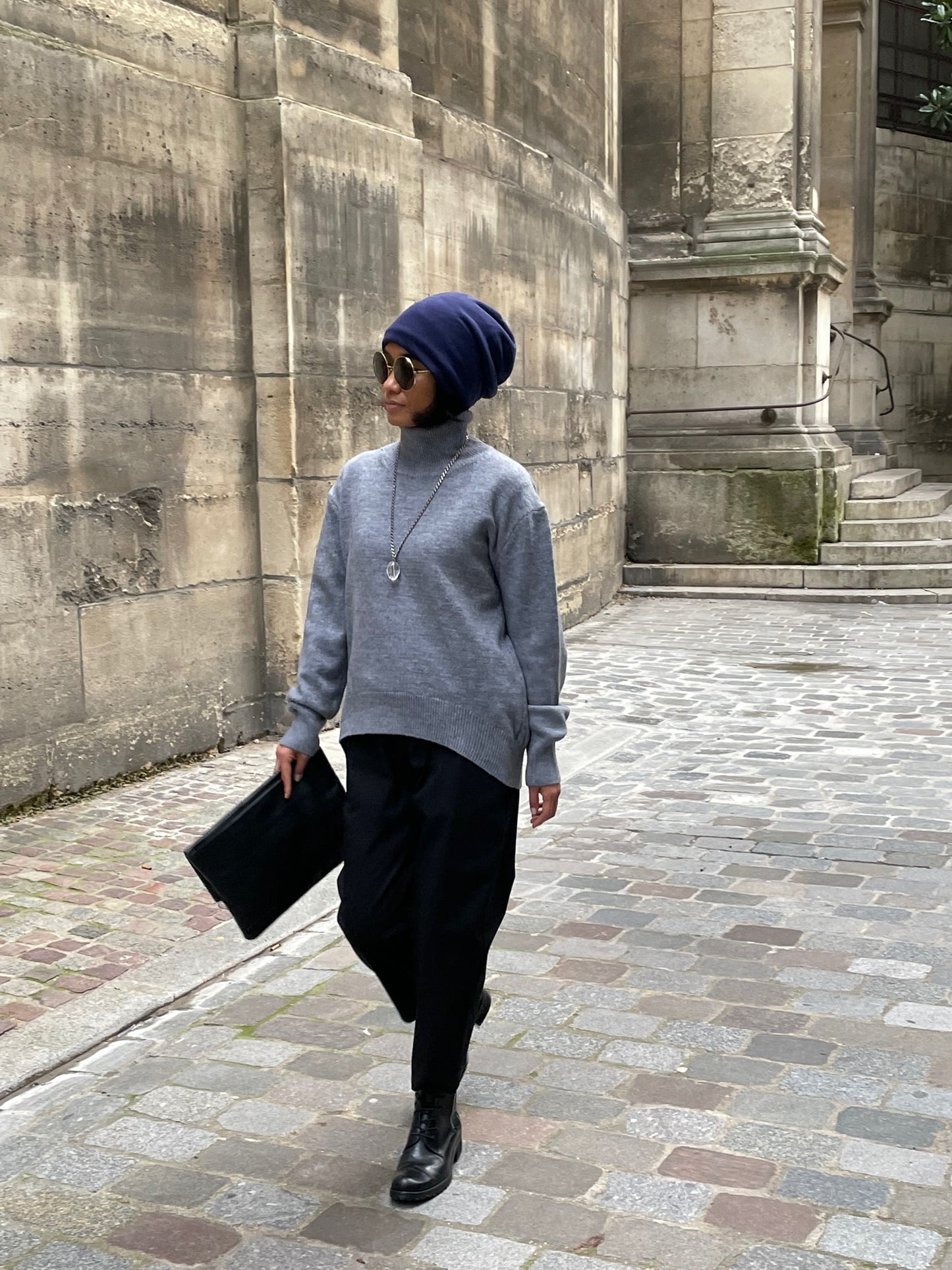 Pull douillet col roulé - laine 100% 🐑