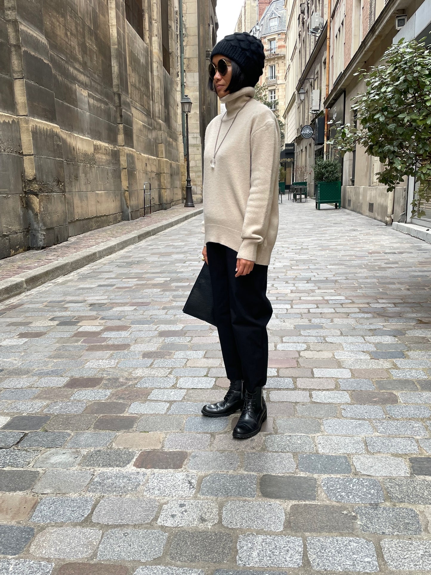 Pull douillet col roulé - laine 100% 🐑