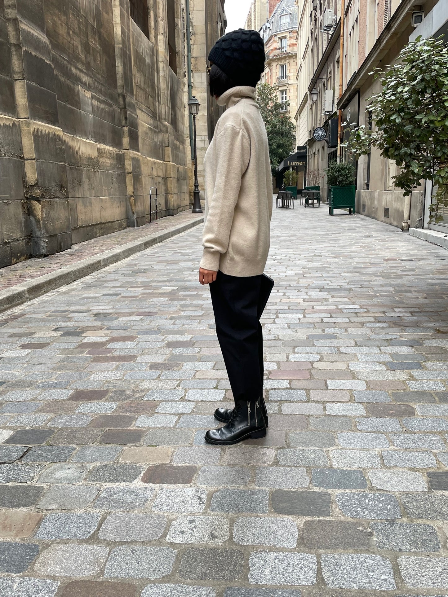 Pull douillet col roulé - laine 100% 🐑