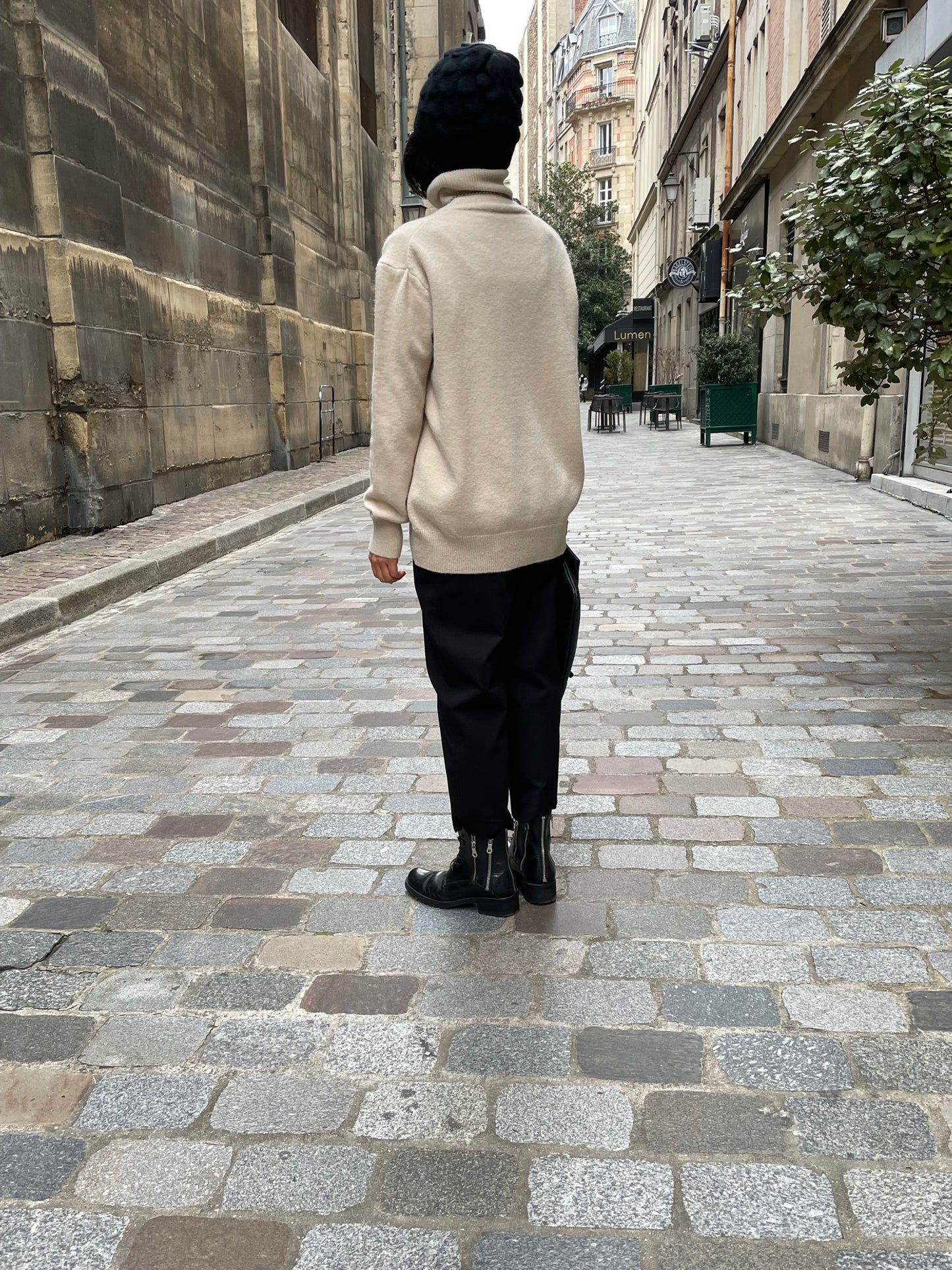 Pull douillet col roulé - laine 100% 🐑