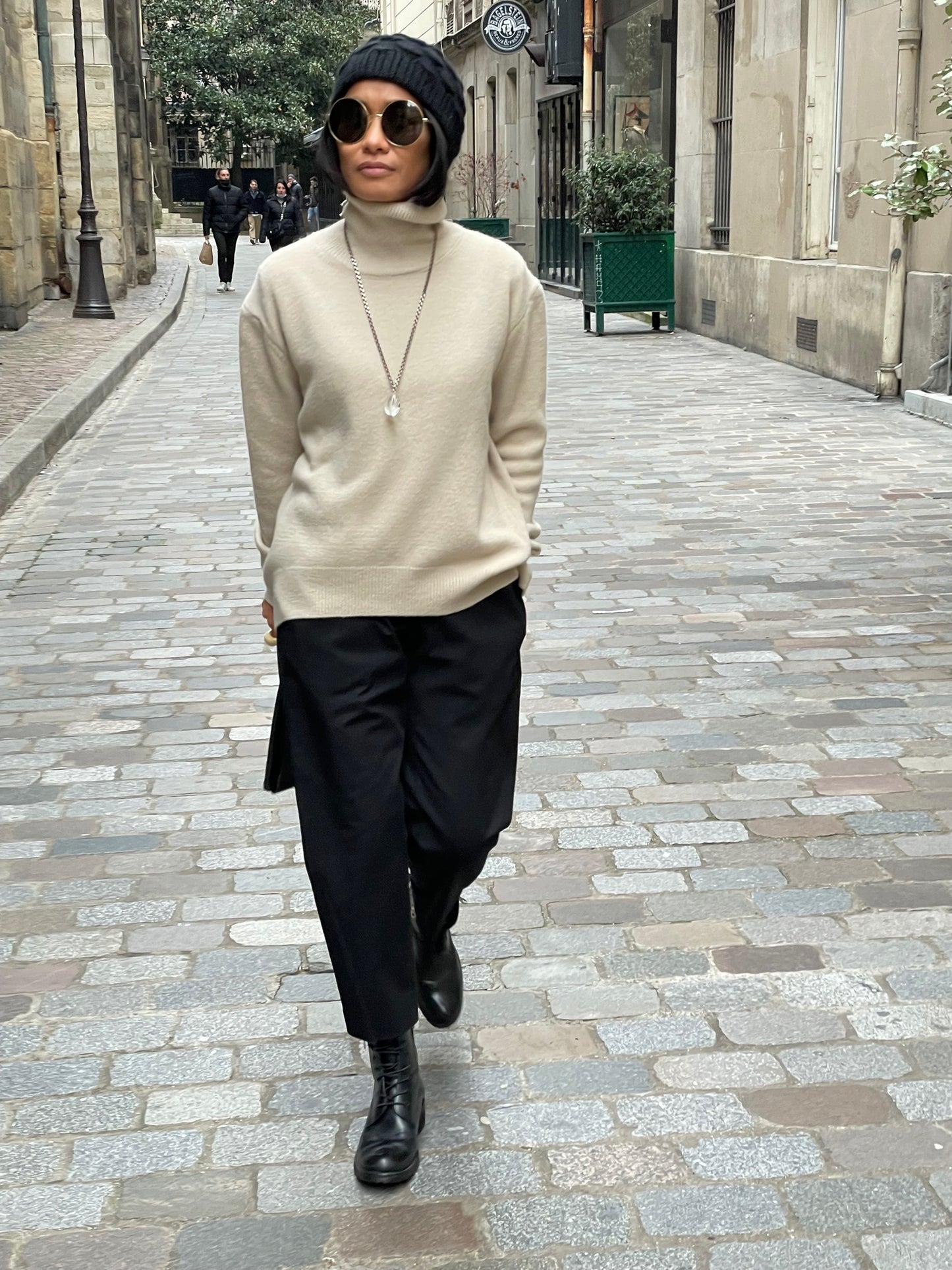 Pull douillet col roulé - laine 100% 🐑