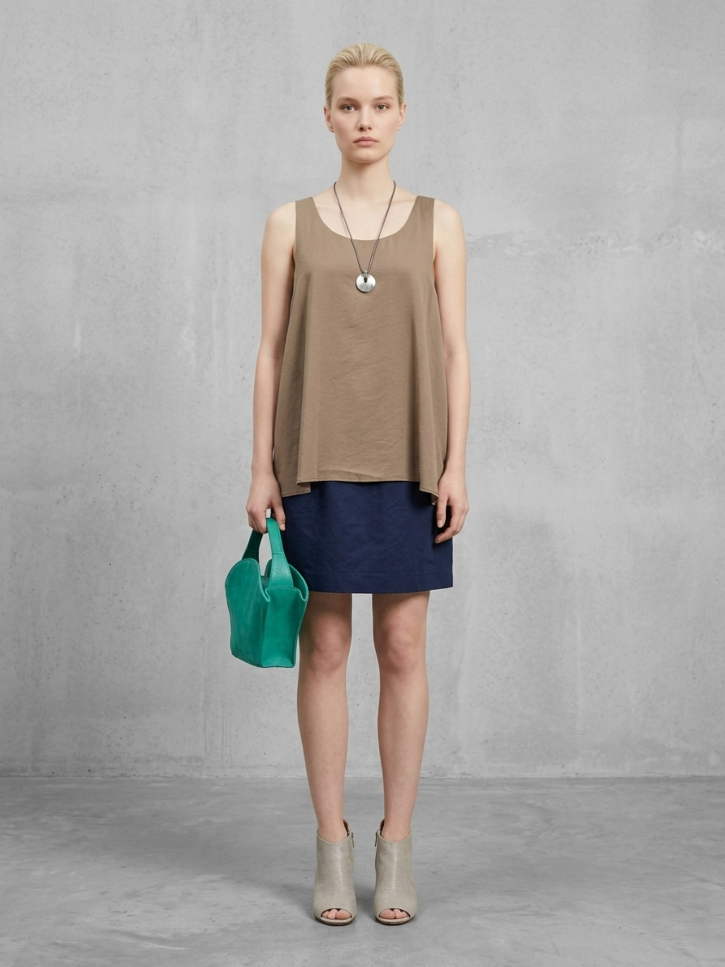 Silky flared top