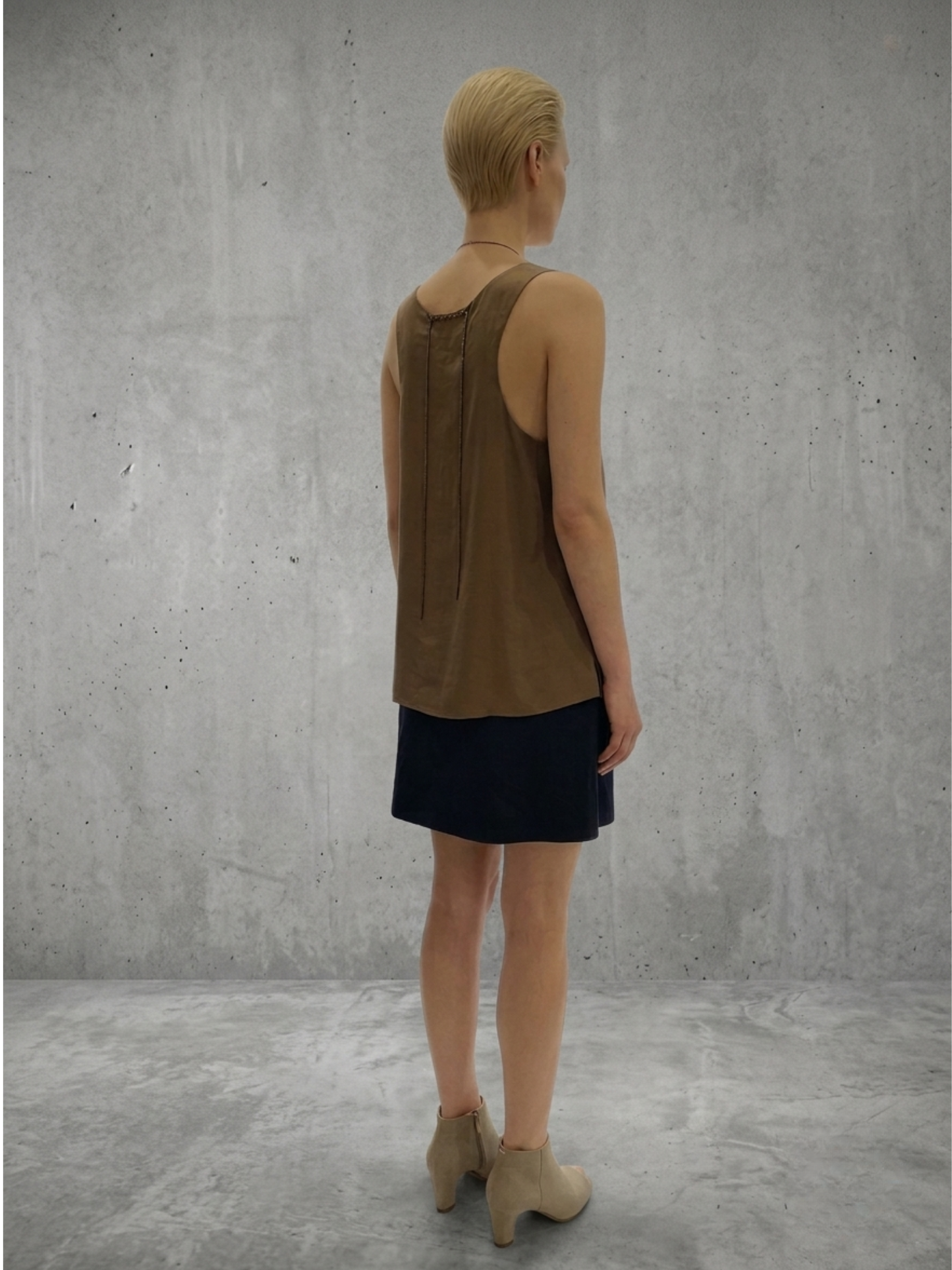 Silky flared top