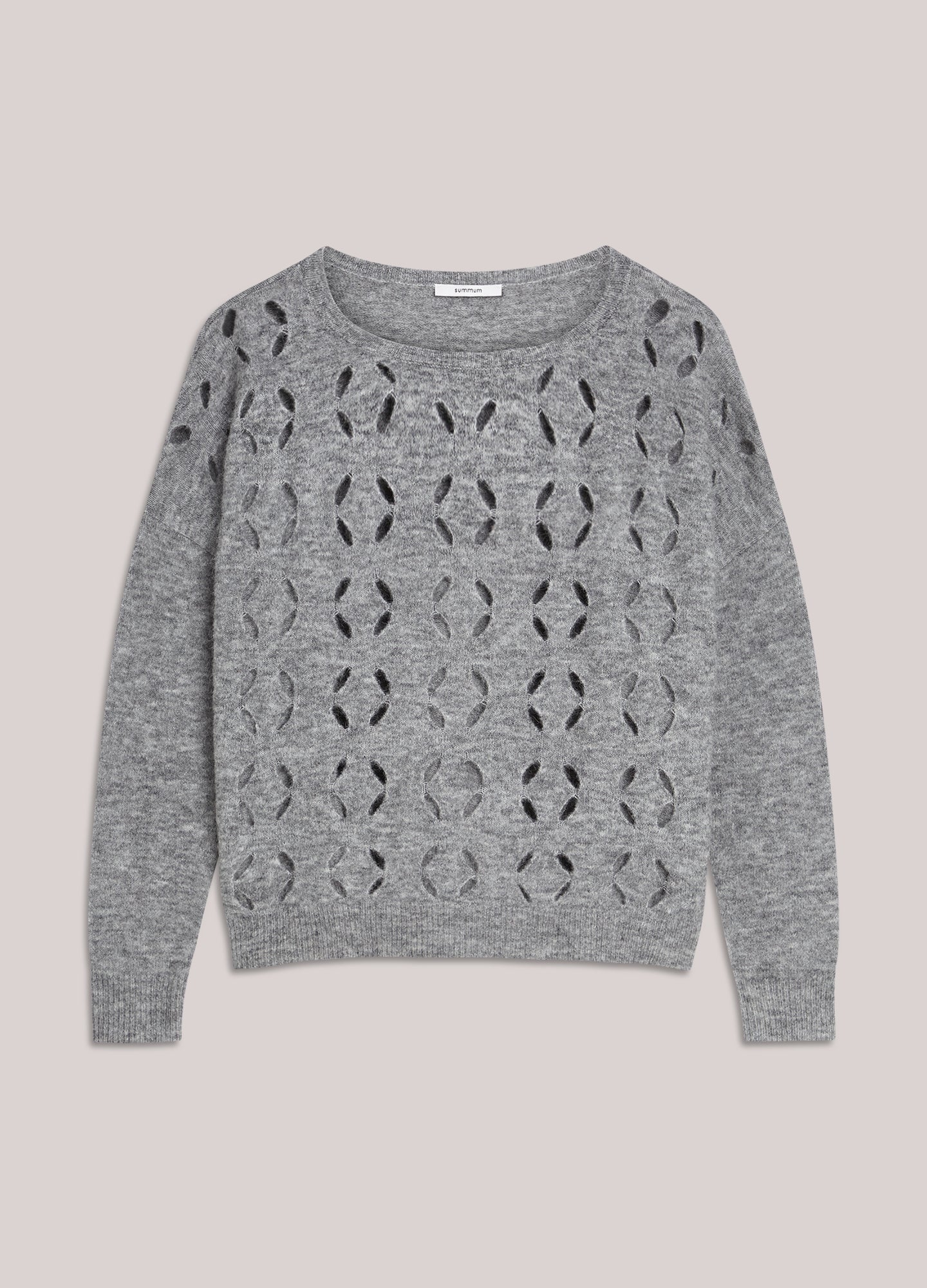 Oversized alpaca wool sweater