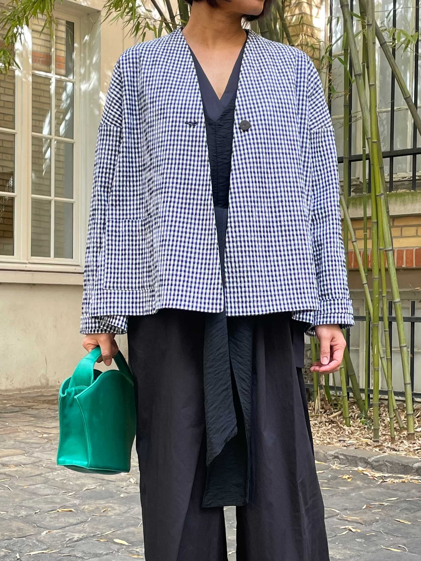 VESTE ASYMÉTRIQUE