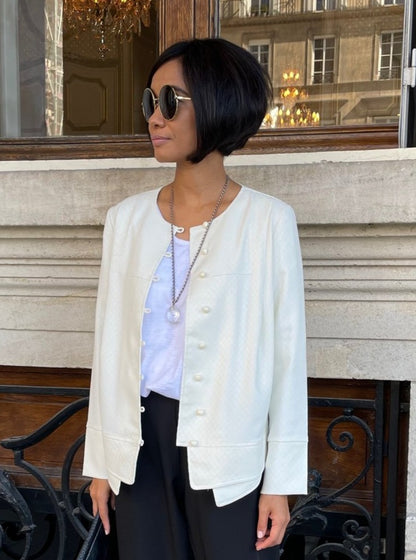 Blazer Blanc