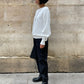Pull en maille manches chauve-souris