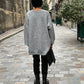 Pull douillet col rond