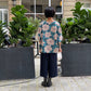 Haut imprimé floral - Manches 3/4